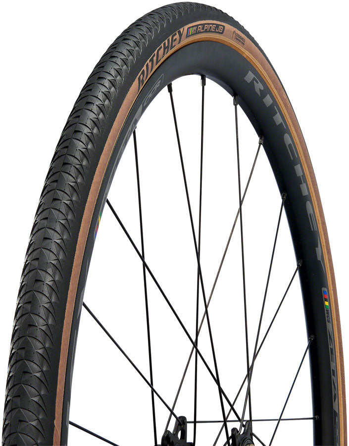 Load image into Gallery viewer, Ritchey WCS Alpine JB Tire Road 700c x 30 Clincher Folding Tanwall 120tpi