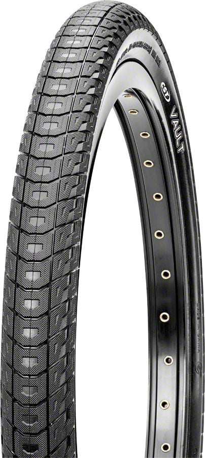 CST Vault BMX Tire 20 x 1.95 Clincher Wire Bead Black Versatile Bicycle Tire