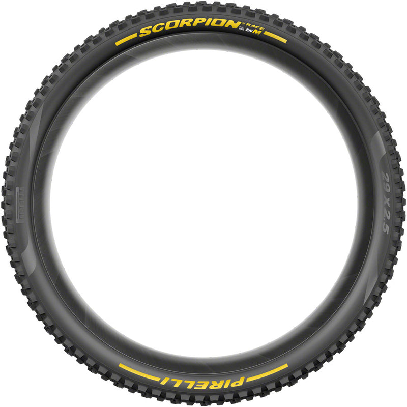 Load image into Gallery viewer, Pirelli Scorpion Race Enduro M Tire - 29 x 2.5, Tubeless, Folding, Yellow Label Team Edition, DualWALL, SmartEVO DH