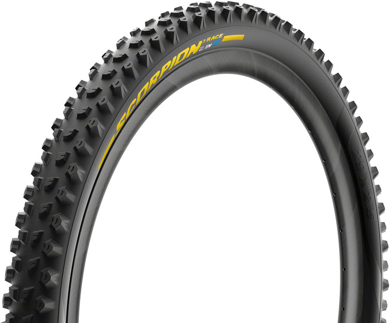 Load image into Gallery viewer, Pirelli Scorpion Race Enduro S Tire - 29 x 2.5, Tubeless, Folding, Yellow Label Team Edition, DualWALL, SmartEVO DH