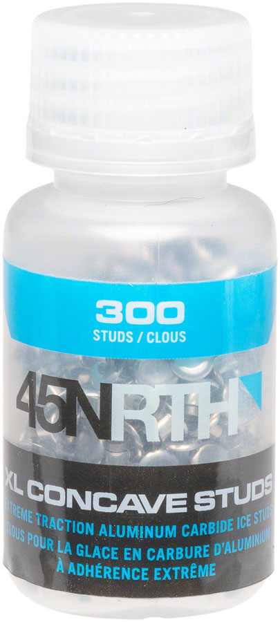 Load image into Gallery viewer, 45NRTH XL Concave Carbide Aluminum Tire Studs - Pack of 300