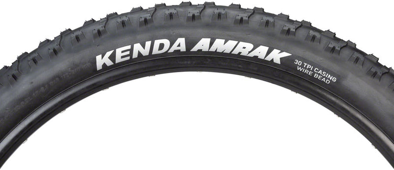 Load image into Gallery viewer, Kenda K1247 Amrak Tire 27.5 x 2.4 Clincher Wire Black 30tpi Mountain Bike