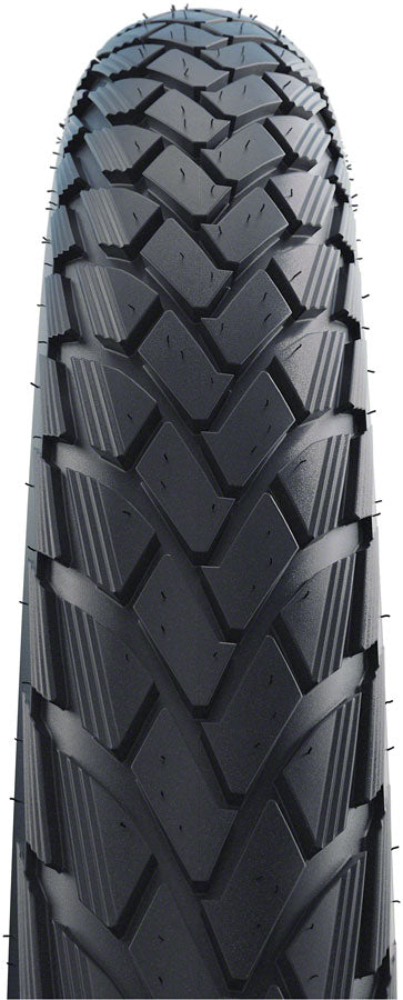 Schwalbe Green Marathon Tire - 26 x 1.75, Clincher, Wire, Black/Reflective, Performance Line, GreenGuard, TwinSkin,