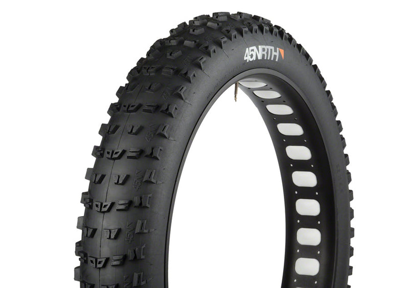 Load image into Gallery viewer, 45NRTH Dunderbeist Tire 26x4.6 PSI 30 TPI 120 Tubeless Folding Black Reflective
