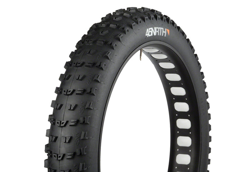 Load image into Gallery viewer, 45NRTH Dunderbeist Tire 26x4.6 PSI 30 TPI 120 Tubeless Folding Black Reflective