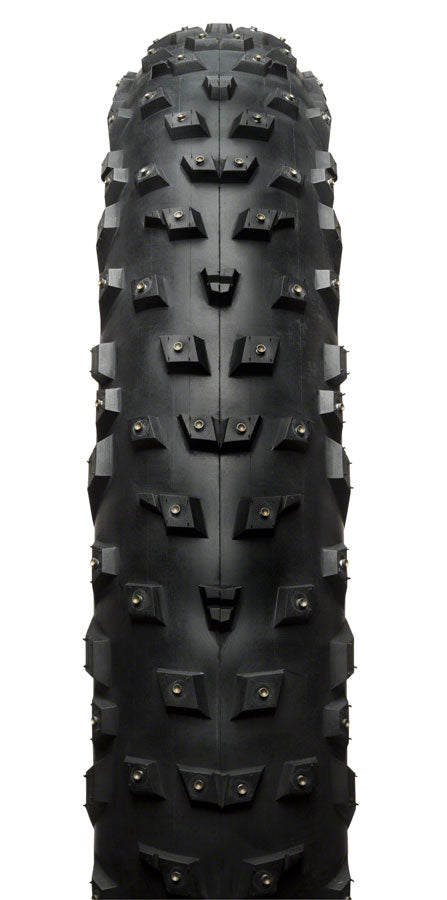 Load image into Gallery viewer, 45NRTH Wrathchild Tire 27.5x4.5 Tubeless Blk 120tpi 252 XL Concave Carbide Studs
