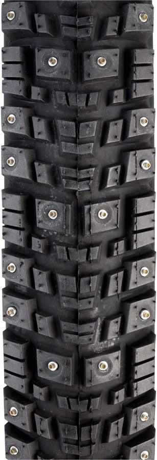 Load image into Gallery viewer, 45NRTH Gravdal Tire 26 x 2 Clincher Steel Black 33tpi 216 Carbide Steel Studs