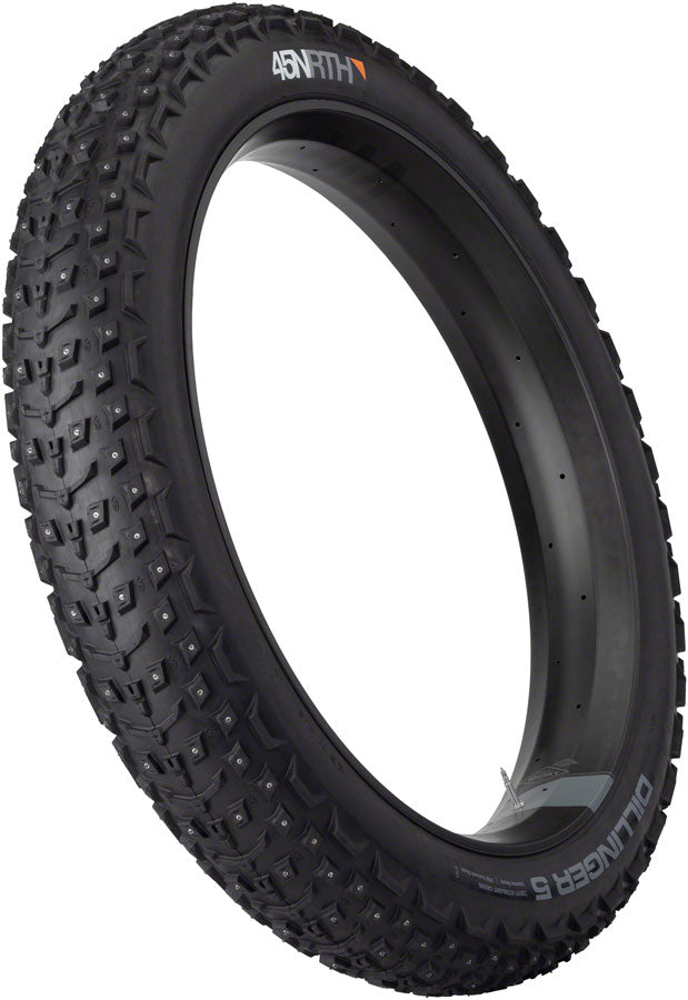 Load image into Gallery viewer, 45NRTH Dillinger 5 Tire 26x4.6 Tubeless Blk 120tpi 258 Concave Carbide alloy
