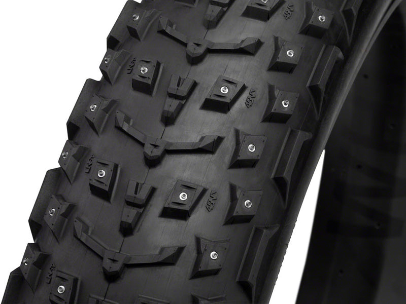 Load image into Gallery viewer, 45NRTH Dillinger 5 Tire 26x4.6 Tubeless Blk 120tpi 258 Concave Carbide alloy