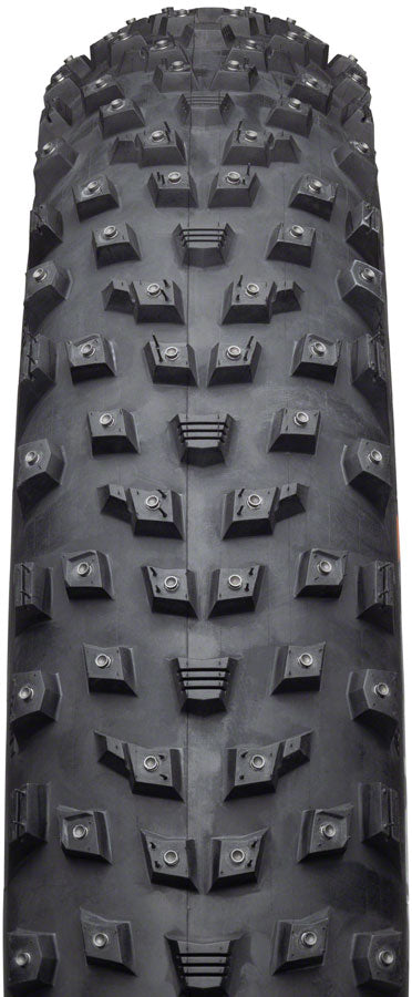 Load image into Gallery viewer, 45NRTH Wrathlorde Tire 26x4.2 Tubeless Folding Blk 120tpi 300 XL Concave Carbide