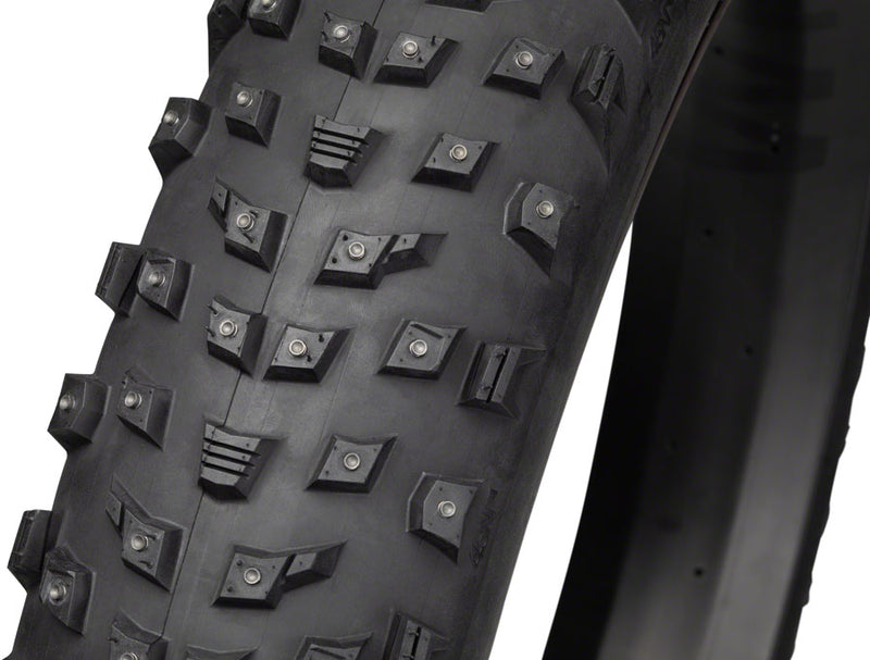 Load image into Gallery viewer, 45NRTH Wrathlorde Tire 26x4.2 Tubeless Folding Blk 120tpi 300 XL Concave Carbide