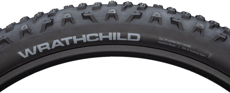 Load image into Gallery viewer, 45NRTH Wrathchild Tire 29 x 2.6 Tubeless Folding Black 120tpi 252 XL Concave