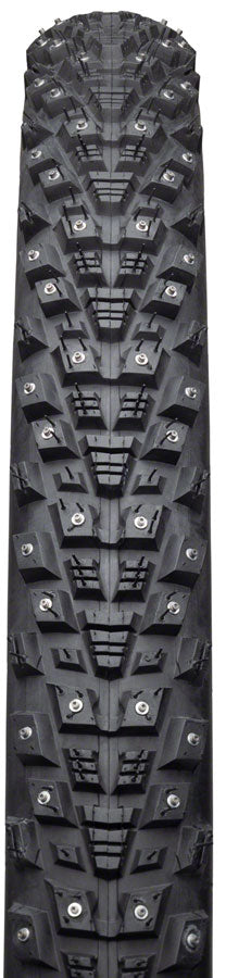 Load image into Gallery viewer, 45NRTH Kahva Tire 27.5 x 2.1 Clincher Steel Black 33tpi 240 Carbide Steel Studs
