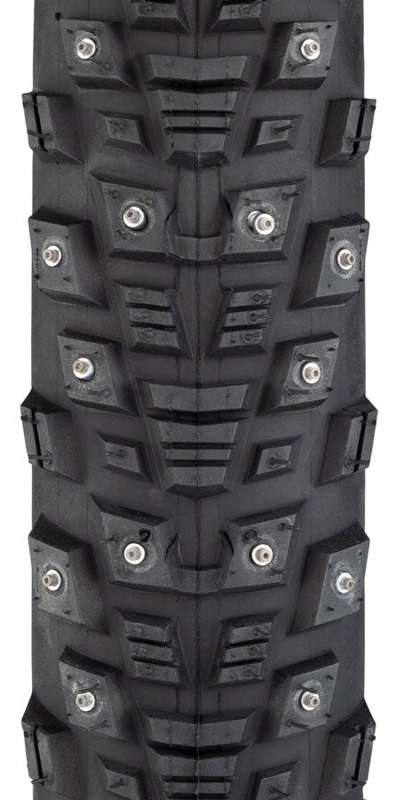 Load image into Gallery viewer, 45NRTH Kahva Tire 29 x 2.25 Clincher Steel Black 33tpi 252 Carbide Steel Studs