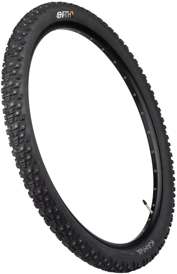 Load image into Gallery viewer, 45NRTH Kahva Tire 29 x 2.25 Clincher Steel Black 33tpi 252 Carbide Steel Studs