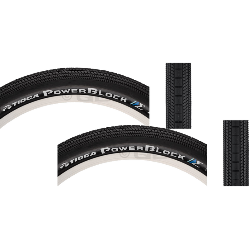 Load image into Gallery viewer, Tioga-PowerBlock-Tire-20-in-1.75-Wire-TR4713PO2-Wire-Bead-Tires