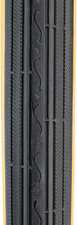 Load image into Gallery viewer, Kenda Street K40 Tire 24 x 13/8 Clincher Wire Black/Tan 22tpi Road Bike