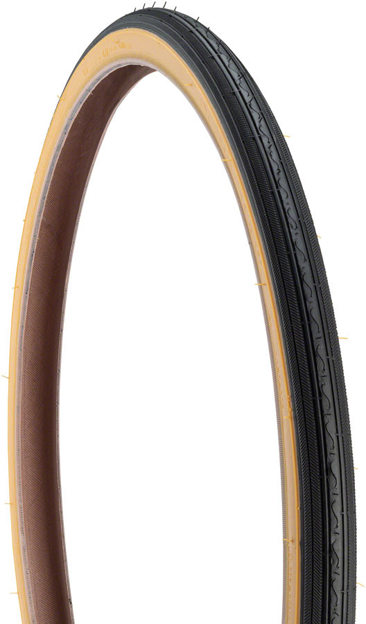 Load image into Gallery viewer, Pack of 2 Kenda Street K40 Tire 24 x 13/8 Clincher Wire Black/Tan 22tpi