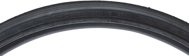 Load image into Gallery viewer, Kenda Street K40 Tire 26 x 13/8 PSI 55 TPI 22 Clincher Wire Black Road Bike
