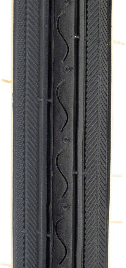 Load image into Gallery viewer, Kenda Street K40 Tire 26 x 13/8 Clincher Wire Black/Tan 30tpi Road Bike