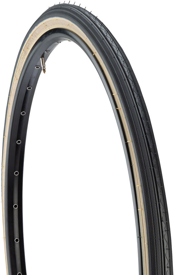 Load image into Gallery viewer, Pack of 2 Kenda Street K40 Tire 26 x 13/8 Clincher Wire Black/Tan 30tpi