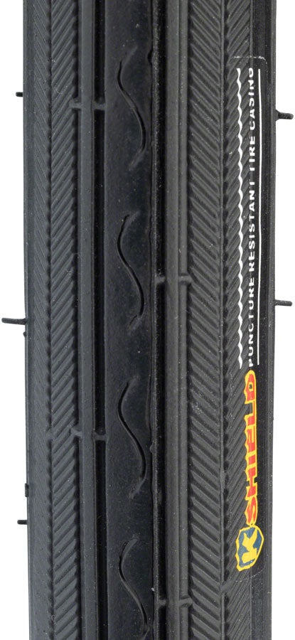 Load image into Gallery viewer, Kenda Street K40 Tire 26 x 13/8 PSI 50 TPI 60 Clincher Wire Black Road Bike
