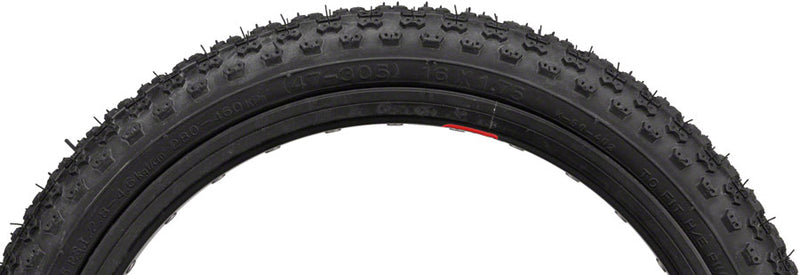 Load image into Gallery viewer, Kenda K50 Tire 16 x 1.75 TPI 22 Clincher Wire Black Reflective BMX Bike