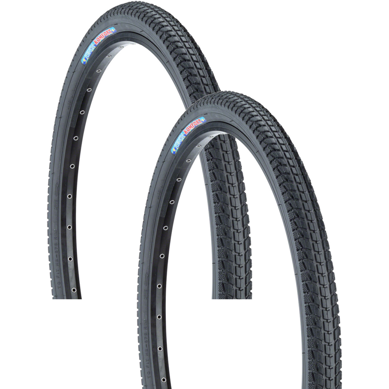 Load image into Gallery viewer, Kenda-Komfort-Tire-26-in-1.95-Wire-TR5165PO2-Wire-Bead-Tires