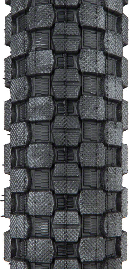 Load image into Gallery viewer, Kenda KRad Tire 20 x 1.95 Clincher Wire Black Reflective Tire BMX Bike