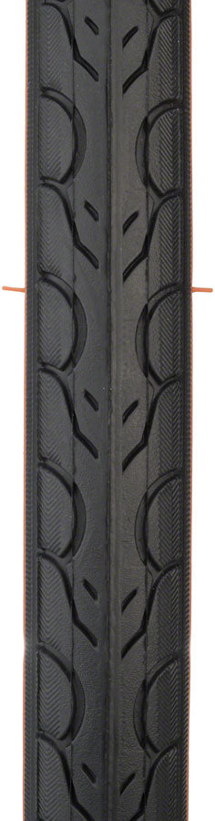 Load image into Gallery viewer, Kenda Kwest Hybrid Tire 26 x 1.25 PSI 65 Clincher Wire Black/Mocha Road Bike