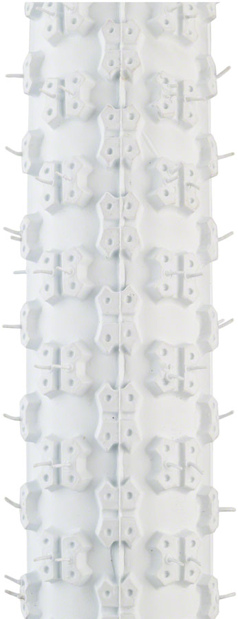 Load image into Gallery viewer, Kenda K50 Tire 16 x 1.75 Clincher Wire White Reflective BMX Bike