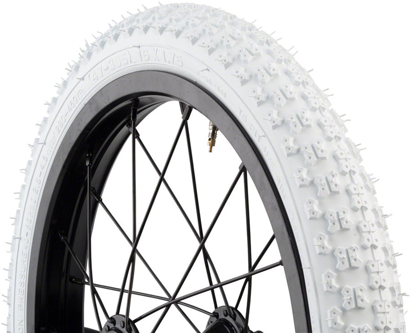 Load image into Gallery viewer, Kenda K50 Tire 16 x 1.75 Clincher Wire White Reflective BMX Bike