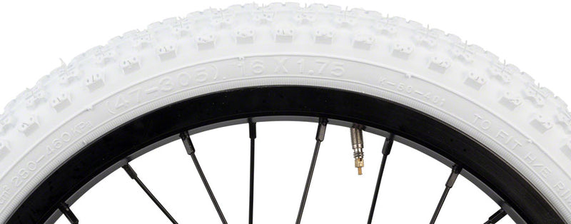 Load image into Gallery viewer, Pack of 2 Kenda K50 Tire 16 x 1.75 Clincher Wire White Reflective BMX