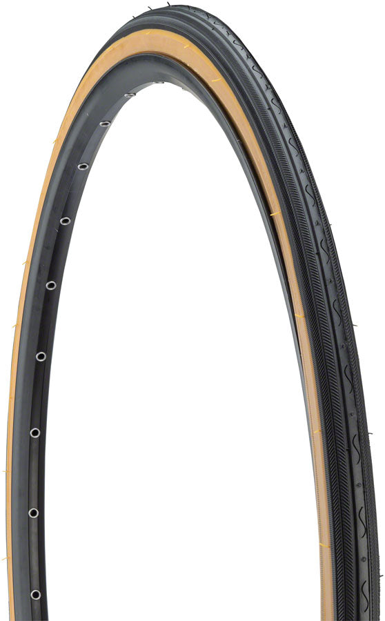 Load image into Gallery viewer, Pack of 2 Kenda Street K40 Tire 27 x 1 3/8 Clincher Wire Black/Tan Road Bike