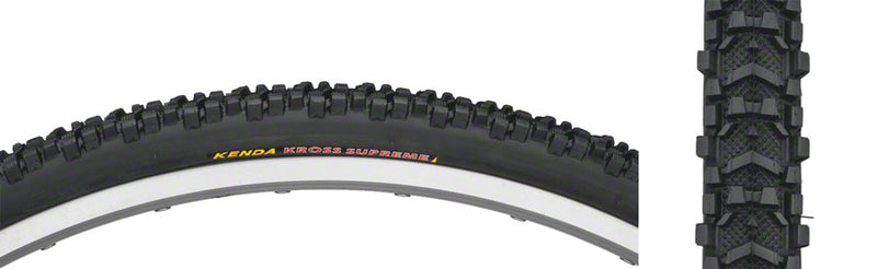 Load image into Gallery viewer, Pack of 2 Kenda Kross Supreme Tire 700 x 35 Clincher Folding Black 60tpi