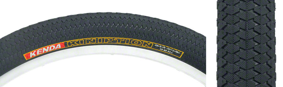 Kenda Kiniption 26x2.3 BMX Clincher Tire with Reflective Wire Bead