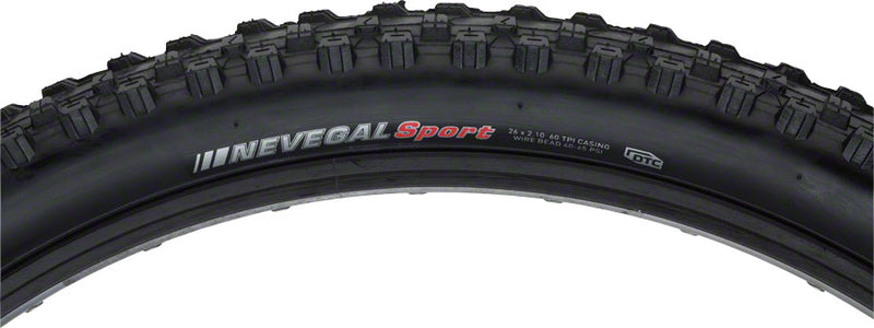 Load image into Gallery viewer, Pack of 2 Kenda Nevegal Sport Tire 26 x 2.1 Clincher Wire Black Mountain Bike
