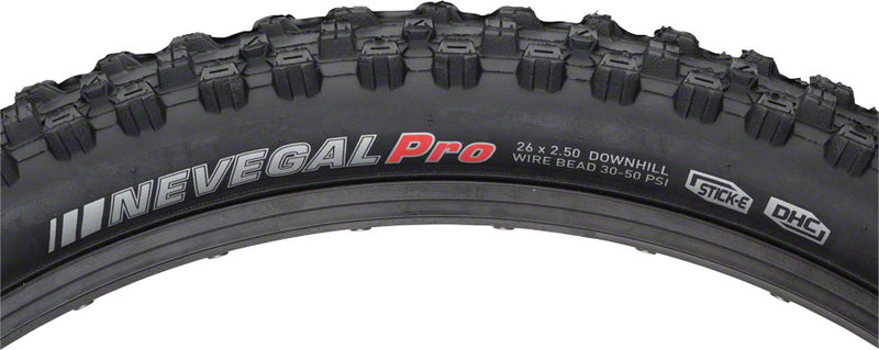 Load image into Gallery viewer, Pack of 2 Kenda Nevegal DH Tire 26 x 2.5 Clincher Wire Black Mountain Bike