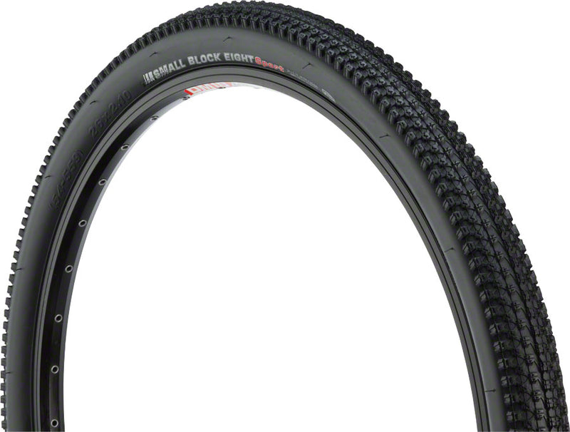 Load image into Gallery viewer, Kenda Small Block 8 Sport Tire 26 x 2.1 TPI 60 Clincher Wire Black Mountain Bike