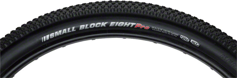 Load image into Gallery viewer, Pack of 2 Kenda Small Block 8 Pro Tire 27.5 x 2.1 Tubeless Folding Black