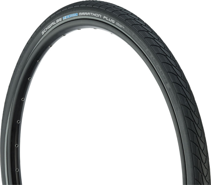 Load image into Gallery viewer, 2 Pack Schwalbe Marathon Plus Tire 650b x 38 Clincher Wire Performance Line

