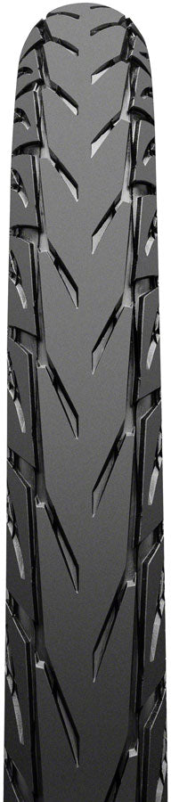 Load image into Gallery viewer, Continental Contact Plus City Tire - 700 x 42, Clincher, Wire, Black/Reflex, SafetyPlus Breaker, E50