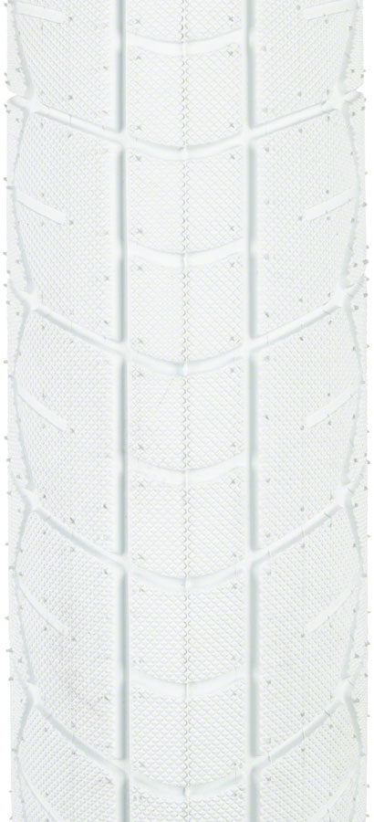Load image into Gallery viewer, Sunday Current V2 Tire 20x2.4 Clincher Wire White/Blk BMX| Grippy tread pattern
