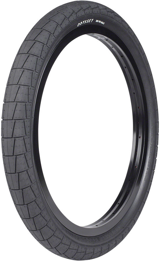 Load image into Gallery viewer, Odyssey Broc Tire 20 x 2.25 Clincher Wire Black Reflective BMX Bike
