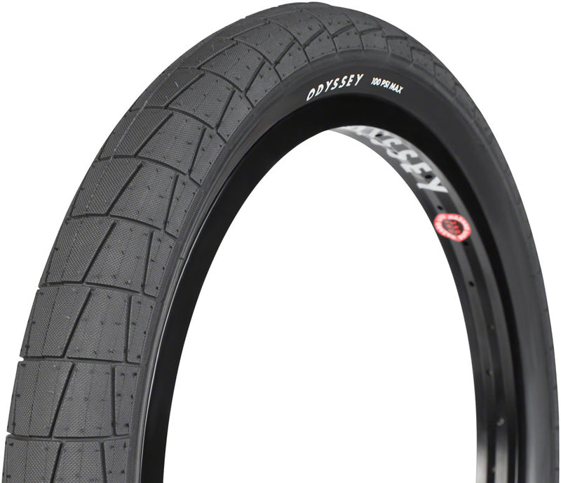 Load image into Gallery viewer, Pack of 2 Odyssey Broc Tire 20 x 2.4 Clincher Wire Black BMX Bike