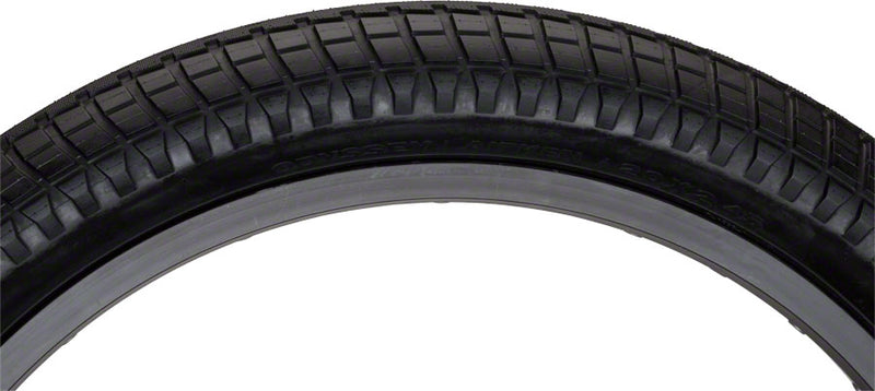 Load image into Gallery viewer, Pack of 2 Odyssey Mike Aitken Tire Clincher 20 x 2.45 Black Reflective BMX