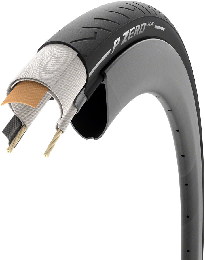 Load image into Gallery viewer, Pirelli PZero Road Road Tire, 700x26C, Folding, Clincher, EVO, TechBELT, Black