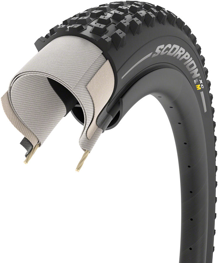 Load image into Gallery viewer, Pirelli Scorpion XC M Tire 29 x 2.2 Tubeless Folding Black Mountain Bike