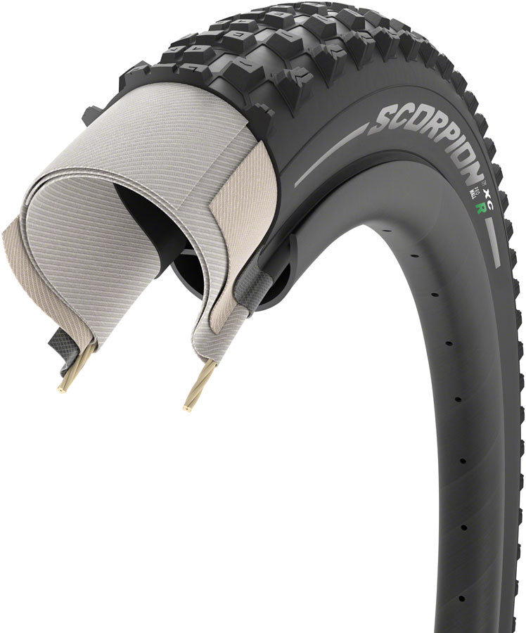 Load image into Gallery viewer, Pirelli Scorpion XC R Tire 29 x 2.2 Tubeless Folding Black Mountain Bike