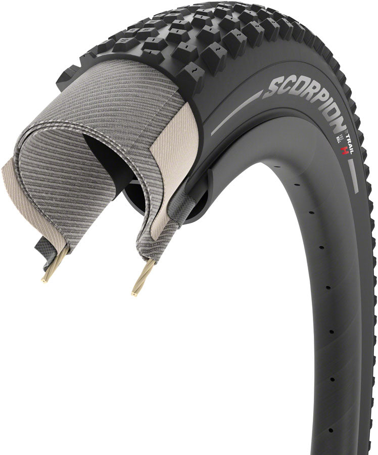 Load image into Gallery viewer, Pirelli Scorpion Trail H Mountain Tire, 29x2.60, Folding, Tubeless Ready, SmartGRIP, ProWALL, 60TPI, Black